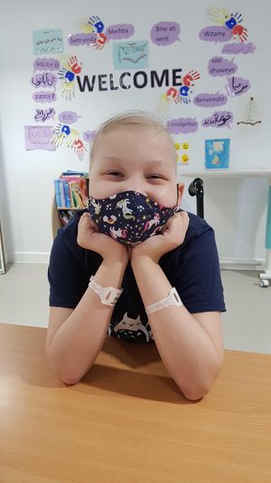 Amelia at The Royal National Orthopaedic Hospital 