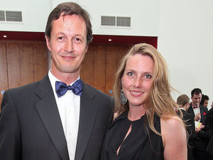 Simon and Emma Pearson at the 2014 Shropshire Business Awards at Telford International Centre 