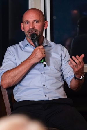 Colin Cameron travelled down from Scotland to meet fans (Martin Hodgkiss Photography)