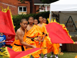 Supporting image for story: Nations descent on Llangollen