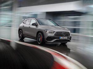 Supporting image for story: Mercedes-AMG GLA 45 S revealed as 415bhp ultra hot crossover
