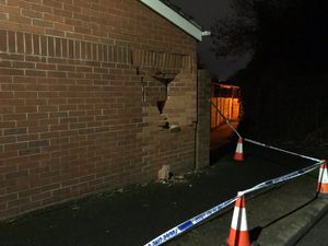 Supporting image for story: Vehicle smashes into side of Telford home – and then drives off