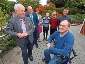 Supporting image for story: Terrace opens at Wolverhampton MS Therapy Centre thanks to generous donations