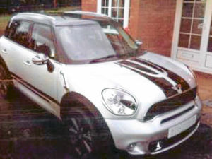 Supporting image for story: Mini stolen in village used in raid on pub