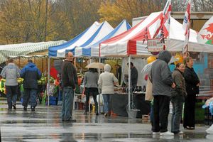 Brownhills market reopened for a festive event for two days in 2014