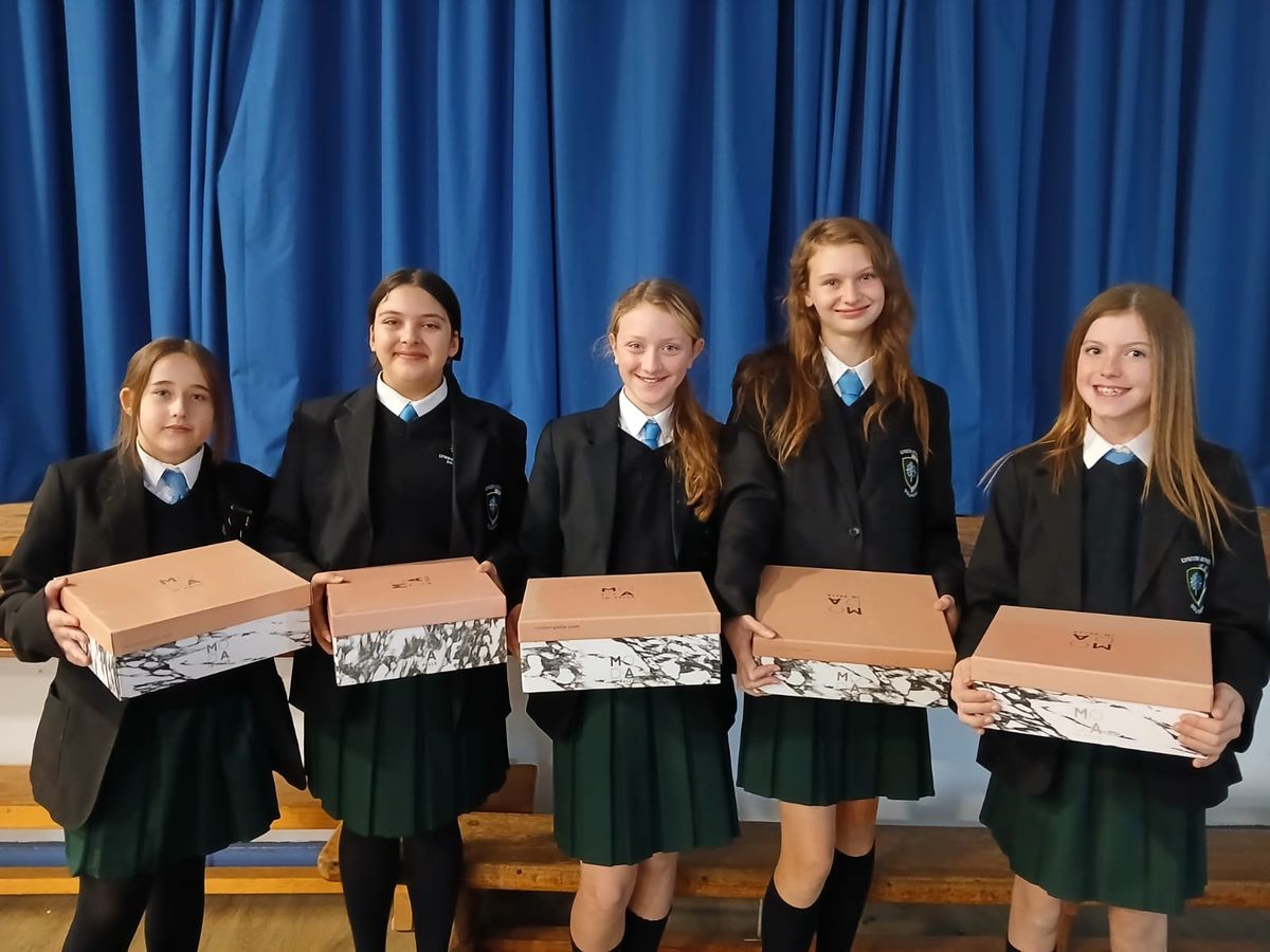 School breaks record in annual shoebox appeal