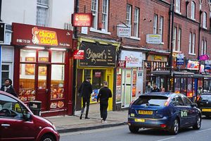 Takeaways at Broad Street, Wolverhampton
