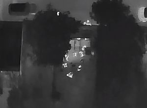 Drone shot from the scene by West Midlands Police