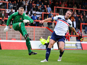 Supporting image for story: Telford's Rob Smith pleased with Hibbert goal