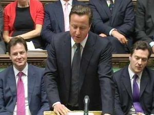 Supporting image for story: David Cameron praises Shropshire-based Royal Irish Regiment welcome