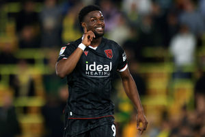 Josh Maja's first start in 10 months brought a winning goal after just 20 minutes. (Photo by Stephen Pond/Getty Images)