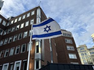 The Israel embassy on Shelbourne Road in Dublin