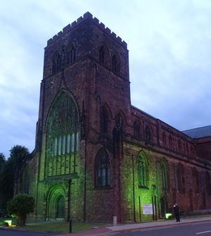 Shrewsbury Abbey. Photo: David Davies