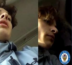 Police have released this image of a man officers want to speak to about the theft of a van in Walsall