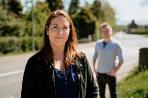 Susan Walker and Duncan Borthwick