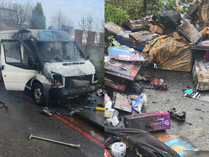 Supporting image for story: Appeal launched after Walsall vehicle fire damages £4,000 worth of Christmas gifts for children