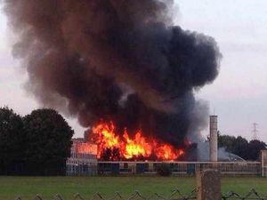 Supporting image for story: Fire-ravaged school building due to be flattened