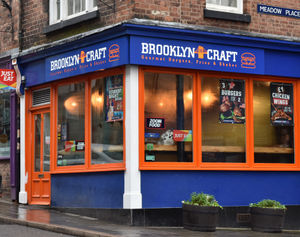 Brooklyn Craft is in Castle Gates, near the town's railway station