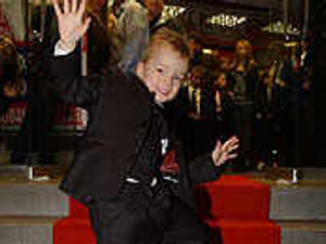 Supporting image for story: Young Ben shines on red carpet