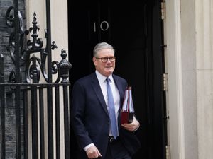 Prime Minister Sir Keir Starmer outside No 10