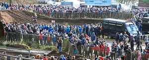 People attend the 2018 Be Wiser Hawkstone International