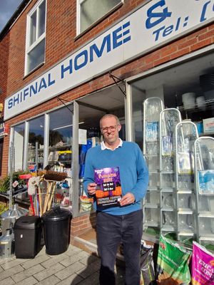 Martin Stanton runs Shifnal Home & Garden, which was started by his father.