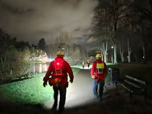 West Mercia Search and Rescue volunteers on patrol in Shrewsbury over the Christmas period