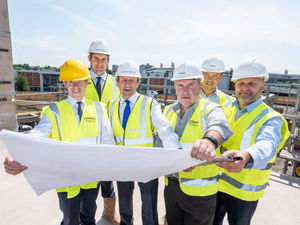 Supporting image for story: Metro Mayor Andy checks progress at Walsall town centre project