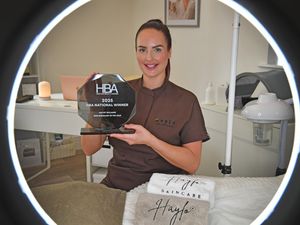 Supporting image for story: Wolverhampton skincare specialist wins big at national UK Hair and Beauty Awards