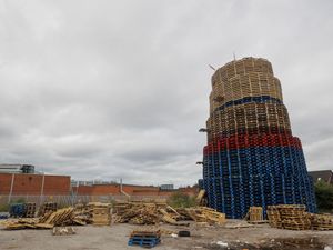 Supporting image for story: Contractor ‘on standby’ to remove controversial Belfast bonfire
