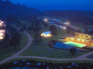 Supporting image for story: £3.5 million 'glamping' resort in Shrewsbury on track for April opening