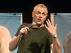 Supporting image for story: Comedy star Greg Davies to unveil artwork in Wem