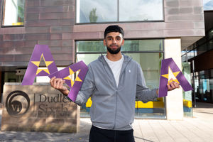 Taran Bogan straight A star student at Dudley6th 
