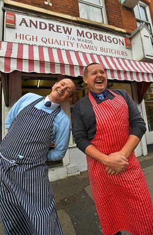 Making the cut - butchers Robert Williams and Andrew Morrison