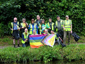 Supporting image for story: Wolverhampton wildlife and LGBTQ groups come together to show dedication and pride in their city