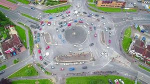 The Magic Roundabout in Swindon