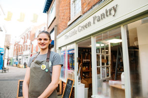 The Little Green Pantry on Crown Street, Wellington, is up for two awards.