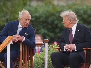 Supporting image for story: King and Donald Trump in ‘grateful’ mood after Beating Retreat ceremony
