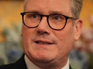 Prime Minister Sir Keir Starmer gives a speech during a welcome reception at the British ambassador’s residence in Washington DC