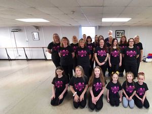 Supporting image for story: Wednesbury dancers tap their way to a world record 