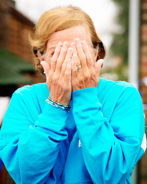 Sharon was delighted by her reception