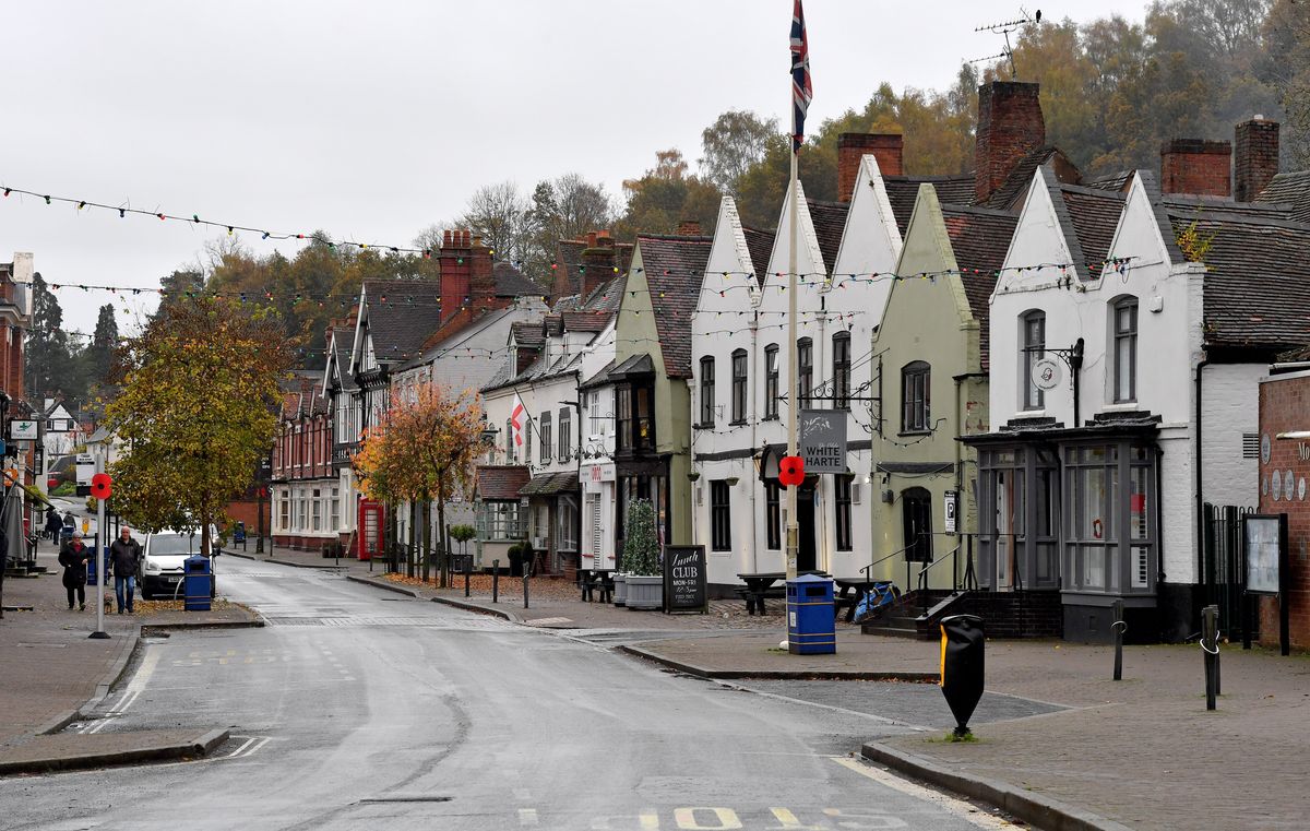 We visited Kinver which is known for its beauty and community spirit.
