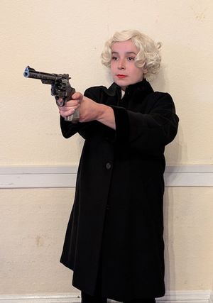 Immy Ward as "Ruth Ellis."