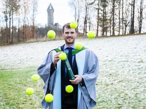 Supporting image for story: Tennis champion Jamie Murray ‘very proud’ to receive honorary degree
