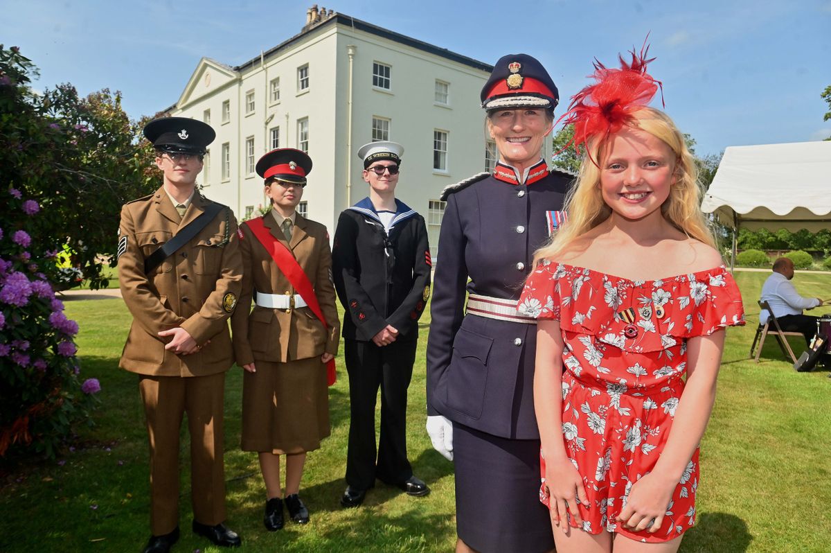 Veterans should be supported everyday, not just once a year - Salopians who have gone above and beyond celebrated at garden party