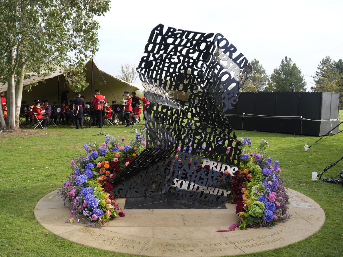 Emotional veterans say LGBT memorial &lsquo;means everything to us&rsquo;