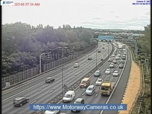 Supporting image for story: Five miles of delays after M6 crash