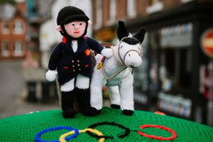 The tribute to showjumper Oliver Townend