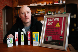 Thomas Peach, owner of Sluice Juice in Newport, welcomed moves to tighten the rules