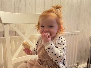 Supporting image for story: 'Loved beyond belief': Music and lights as vigil held for baby killed in Telford crash